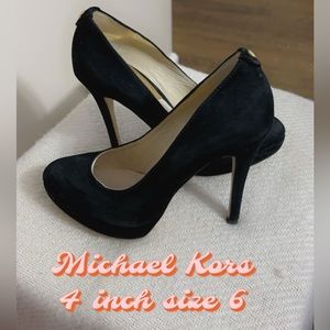 Black Micheal Kors Heels